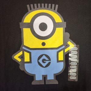 Minions Despicable Me Graphic The Rise Of Gru T-Shirt Black Adult Size M NEW!